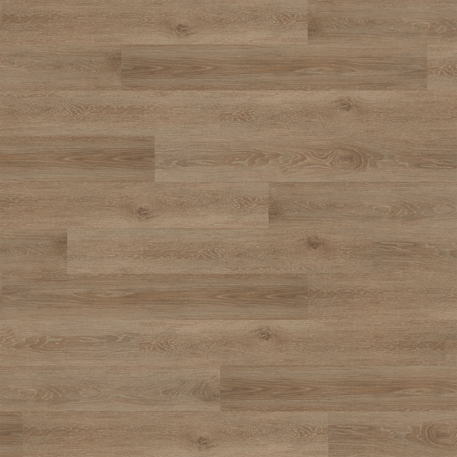 Vintage luxury vinyl plank featuring warm natural oak tones, subtle knot details, and authentic woodgrain visuals in a 7" x 48" plank format.