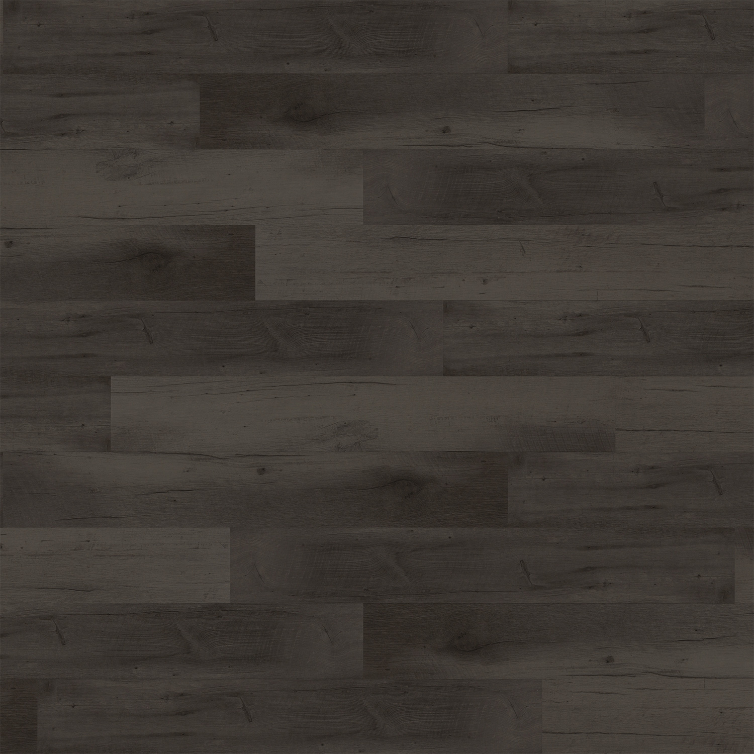 Select Dove Gray 7" x 48" luxury vinyl plank featuring weathered gray-brown wood tones, authentic grain detail, and rustic character for a naturally aged hardwood appearance.