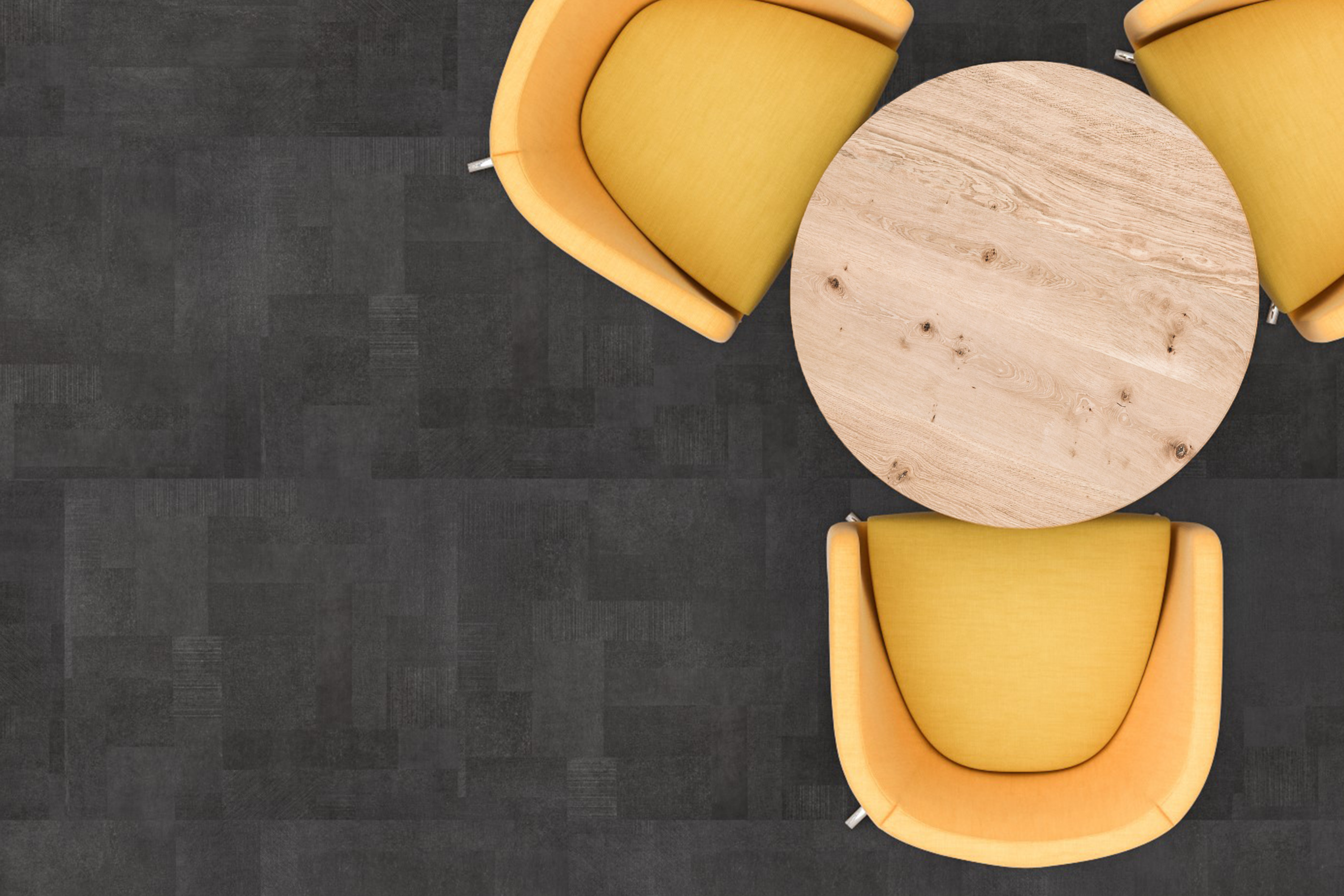 Ore, a 5mm modular acoustic flooring design.