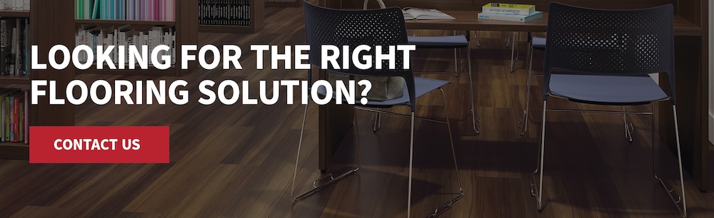 Banner for TAJ Flooring featuring a call to action for finding the perfect flooring solution