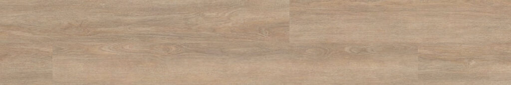 Honey-toned, rustic wood look luxury vinyl plank in a random pattern.