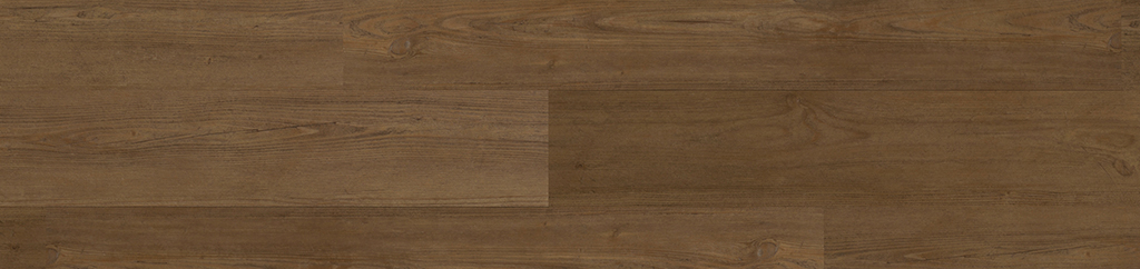 Cabin wood-look swatch from Phoenix luxury vinyl tile, 3mm LVT with premium 28 mil wear layer, featuring warm medium-brown oak tones with natural grain detail.