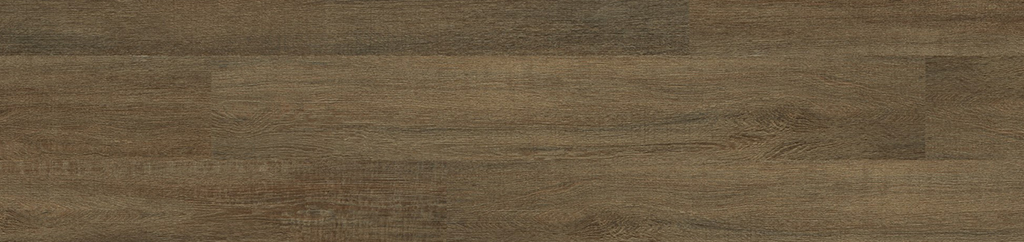 Buckwheat wood-look swatch from the Wavelength Modular Acoustic Flooring collection, 5mm LVT, featuring warm golden-brown tones with subtle natural wood grain texture.